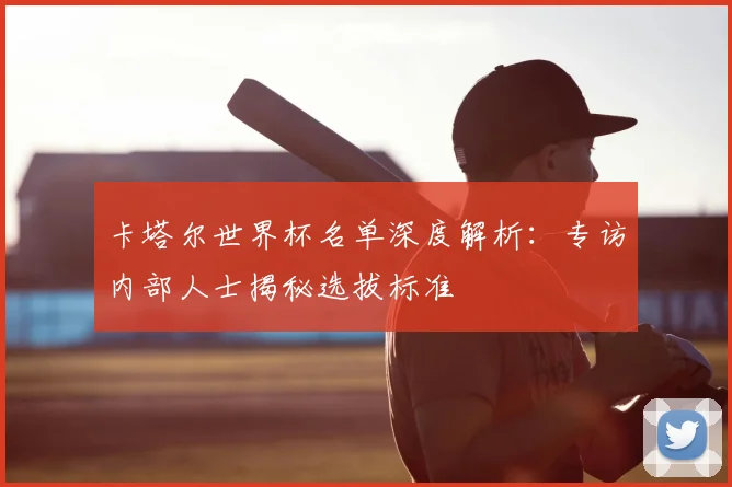 卡塔尔世界杯名单深度解析：专访内部人士揭秘选拔标准